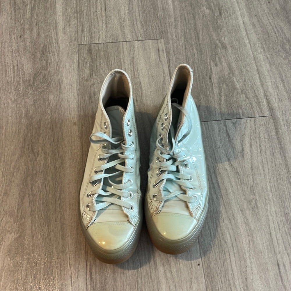 Chuck taylor water proof high top converse sneakers